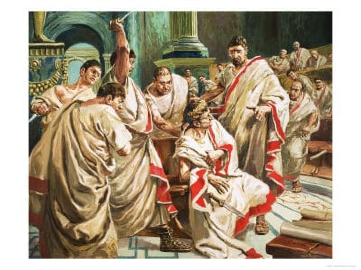 Assassination: Gaius Julius Caesar | SchoolWorkHelper, image size:1200x900