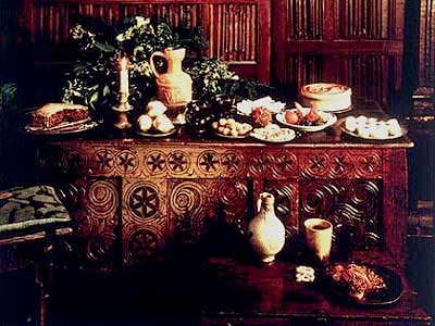 elizabethan era food