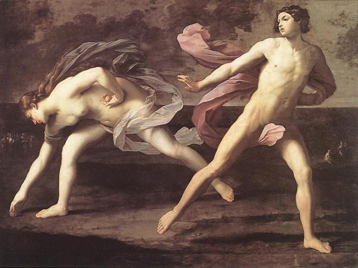 Atalanta-and-Hippomenes-greek-mythology