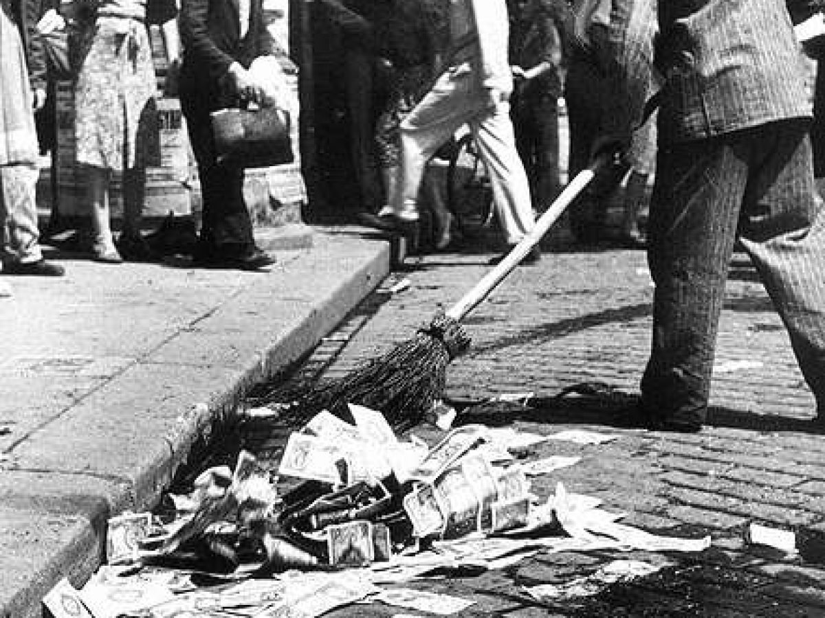 Germany In 1923 Hyperinflation 1923 Ursachen
