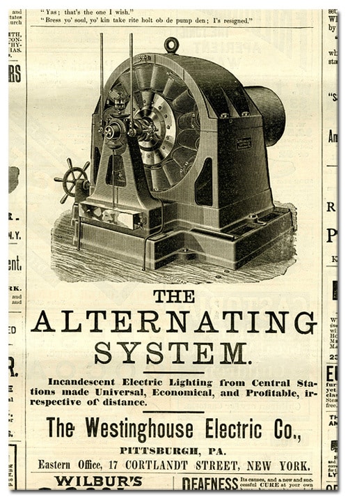 Tesla: Alternating Current Electrical Supply | SchoolWorkHelper