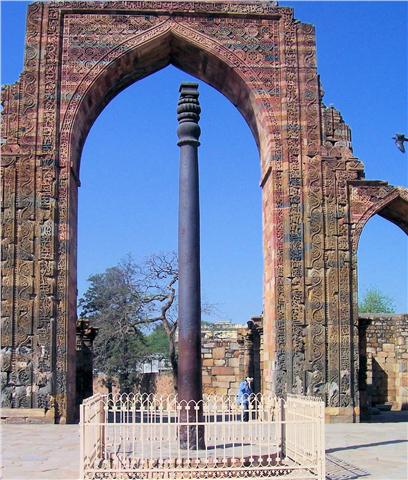 Iron-pillar-of-Delhi