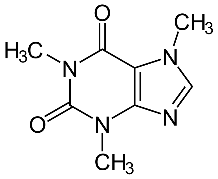 Caffeine-molecule